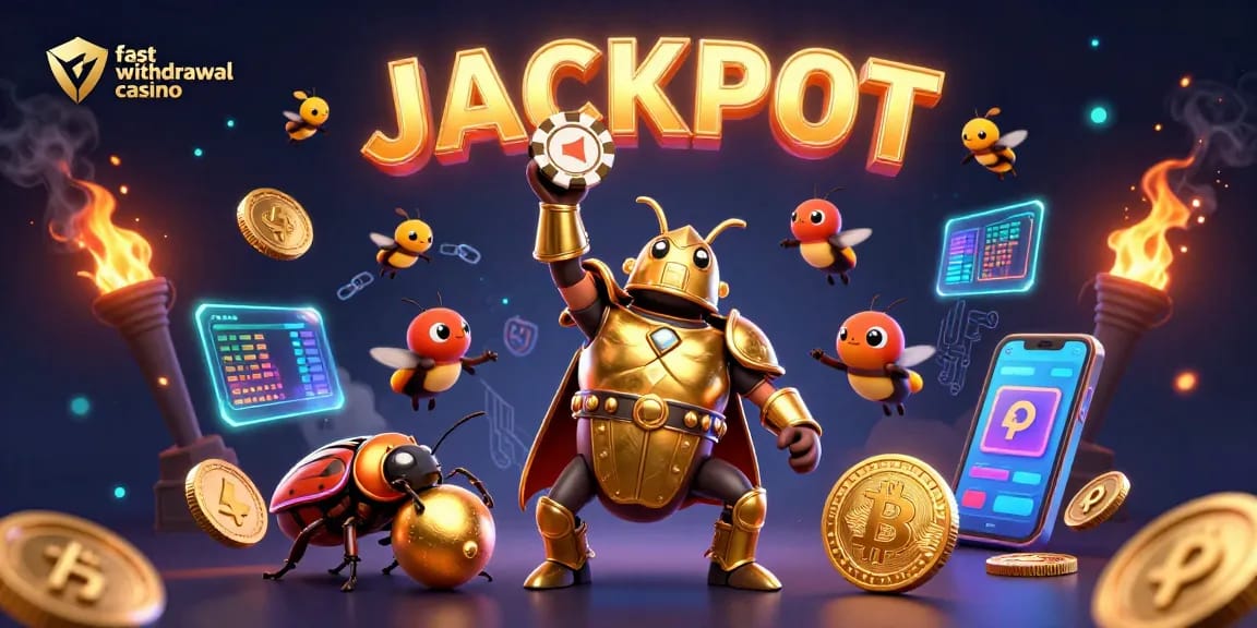 Experience fast withdrawal casino excitement with the victorious hercules beetle and crypto illusions